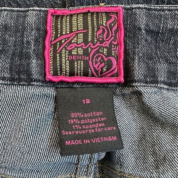 Torrid Vintage Blue Denim Straight Jeans - Picture 9 of 11